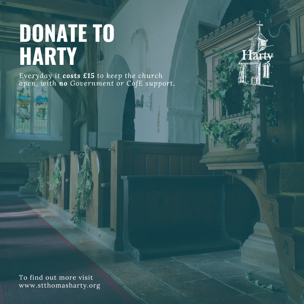 Background image for Harty Church - Online Donation